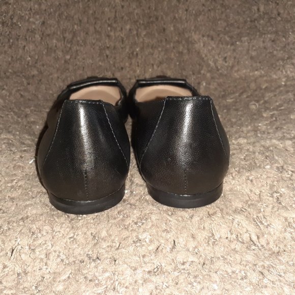 LONGCHAMP-Le Pliage Cuir-Black Ballet Flats-Size 36-NWOB - Picture 5 of 7